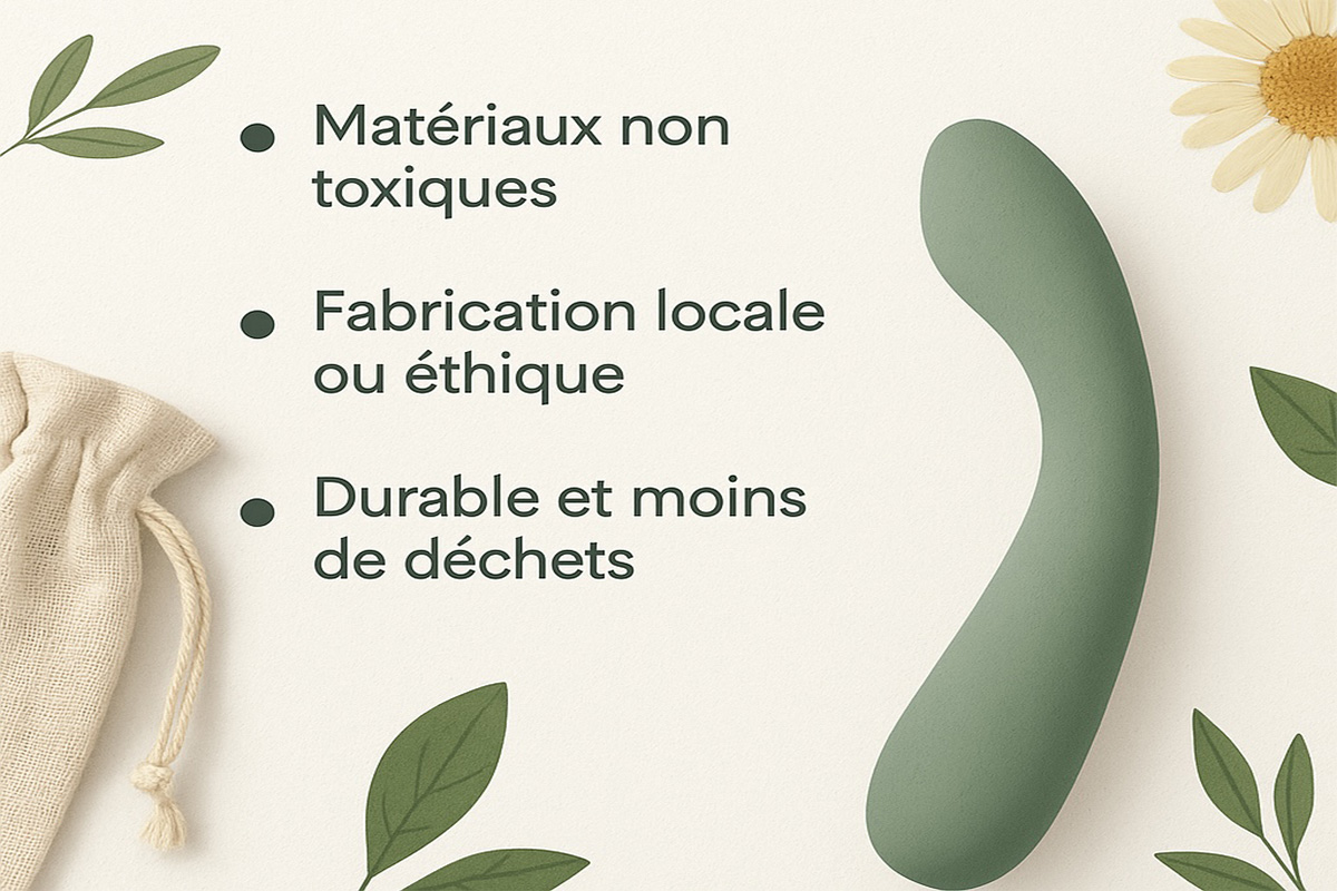 matériaux sextoy éco-responsable