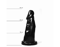All Black Dildo